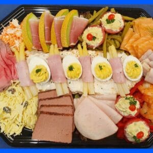 Salade luxe BeMa opgemaakt in paassfeer